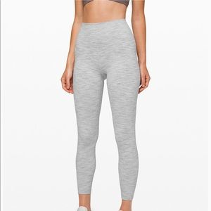 Lululemon Wunder Under Leggings Gray sz 6
